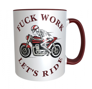 Kaffeetasse Fuck work